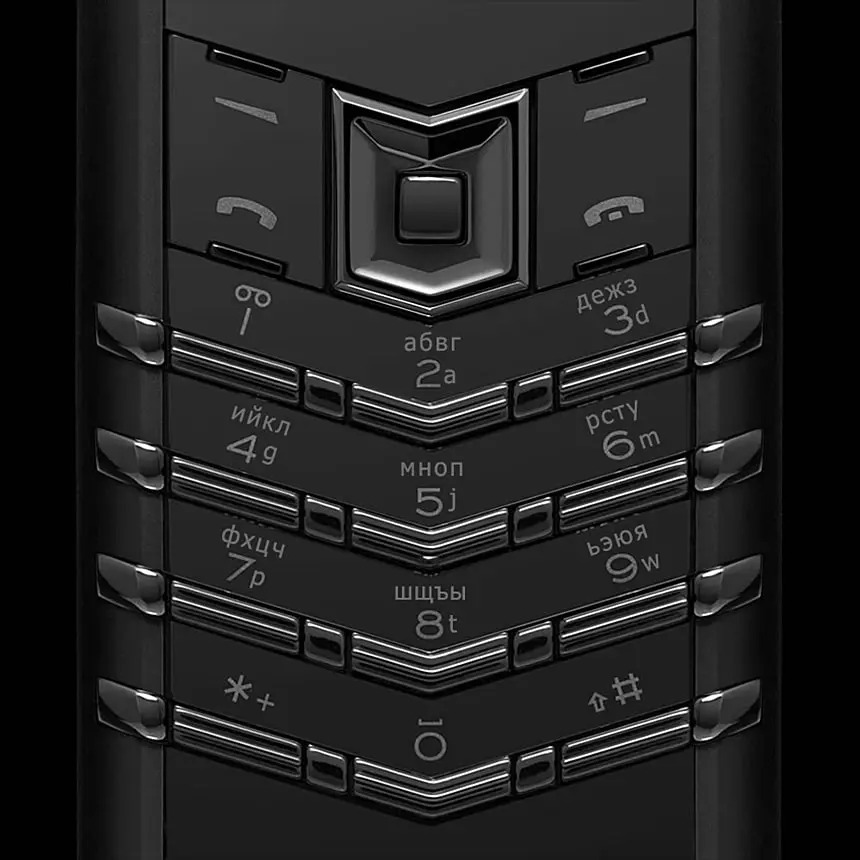 VERTU SIGNATURE S DESIGN PURE BLACK - ЦЕНА, ОПИСАНИЕ, ФОТО - 4