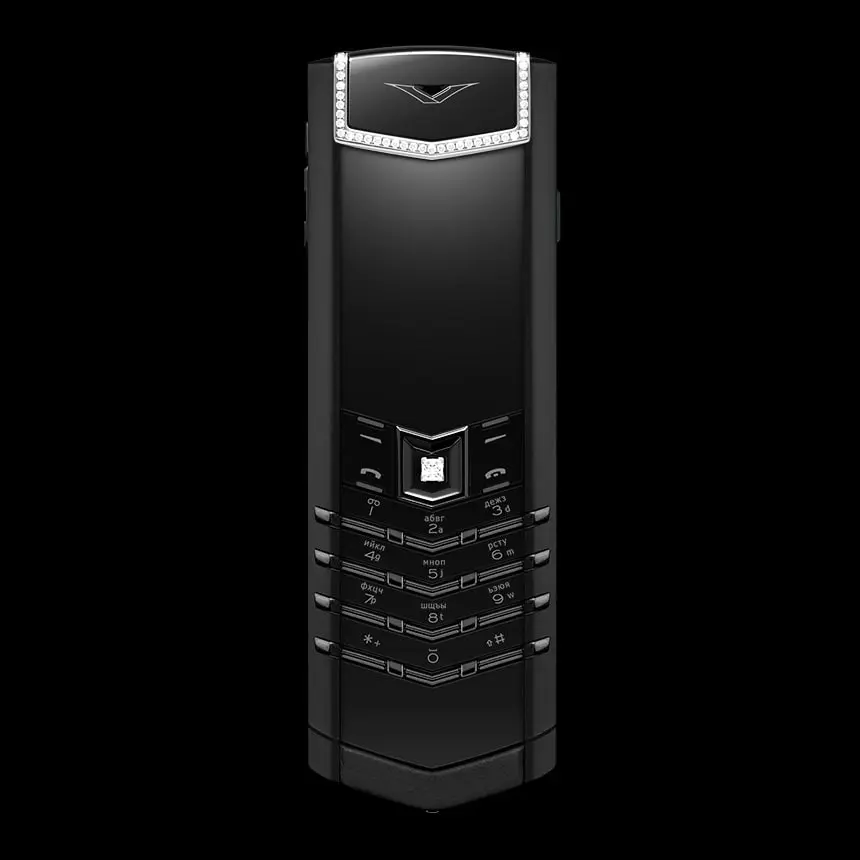 КУПИТЬ VERTU SIGNATURE S DESIGN PURE BLACK DIAMONDS