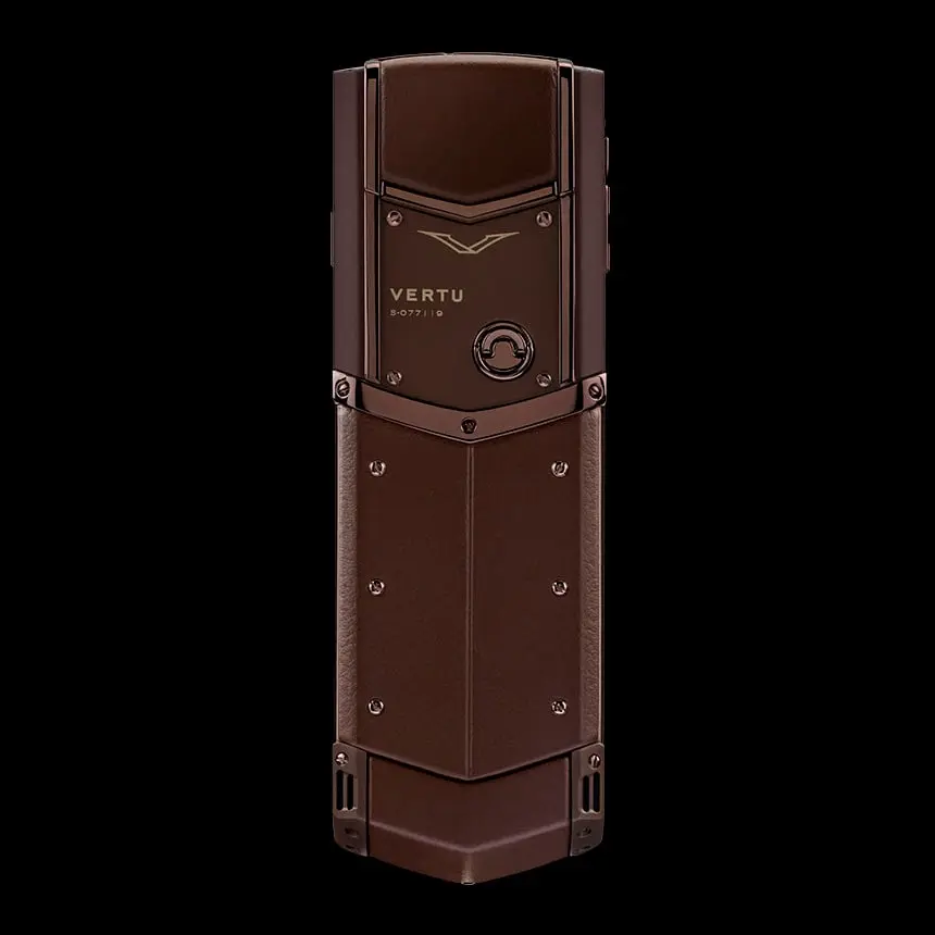 VERTU SIGNATURE S DESIGN PURE CHOCOLATE - ЦЕНА, ОПИСАНИЕ, ФОТО - 2