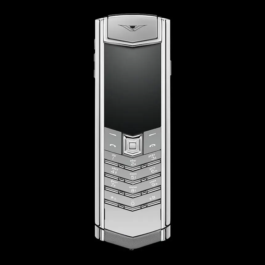 КУПИТЬ VERTU SIGNATURE S DESIGN PURE SILVER