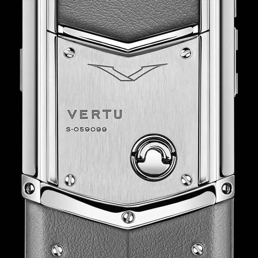 VERTU SIGNATURE S DESIGN PURE SILVER - ЦЕНА, ОПИСАНИЕ, ФОТО - 3