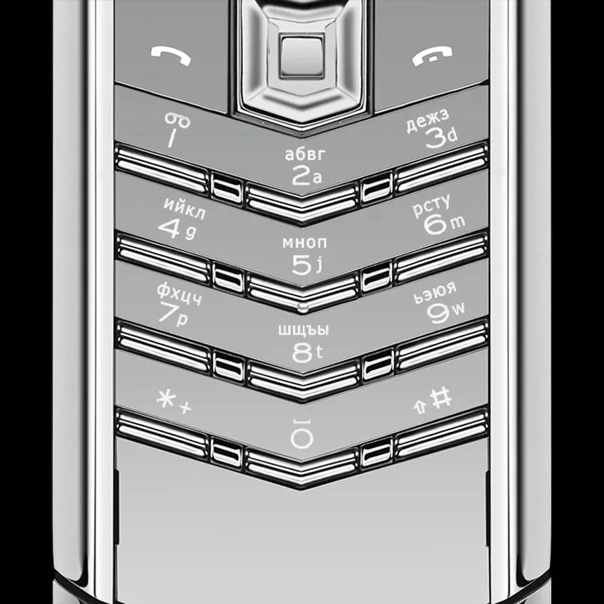VERTU SIGNATURE S DESIGN PURE SILVER - ЦЕНА, ОПИСАНИЕ, ФОТО - 4