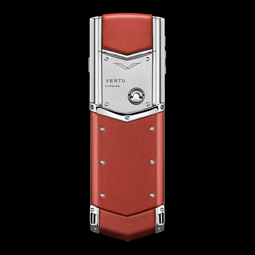 VERTU SIGNATURE S DESIGN RED CALF - цена, описание, фото - 2