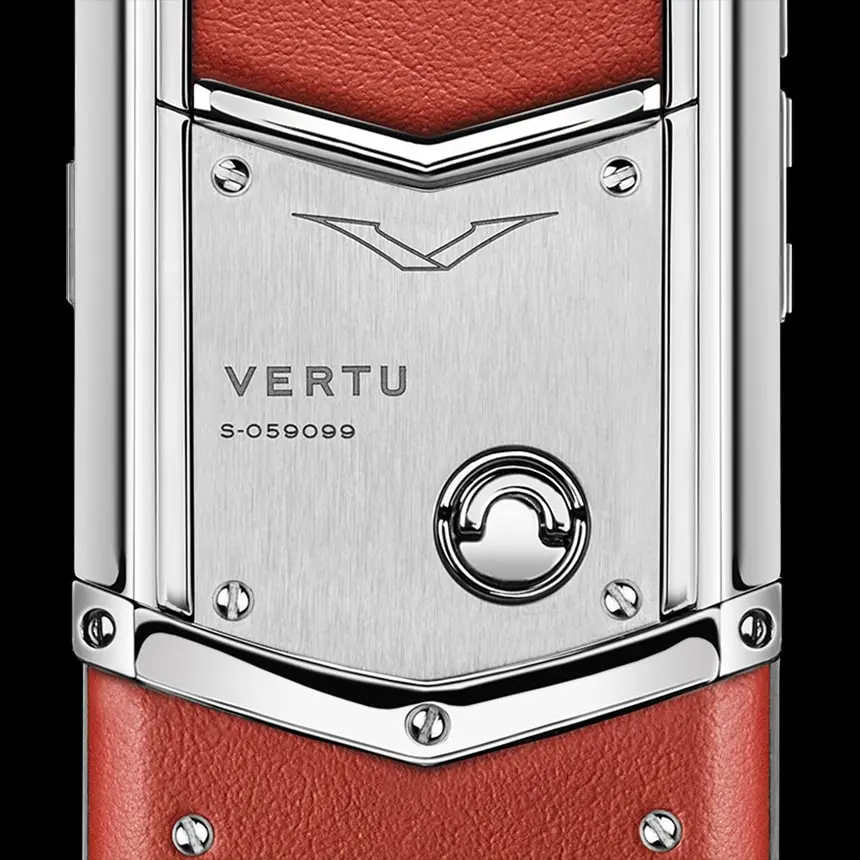 VERTU SIGNATURE S DESIGN RED CALF - цена, описание, фото - 3