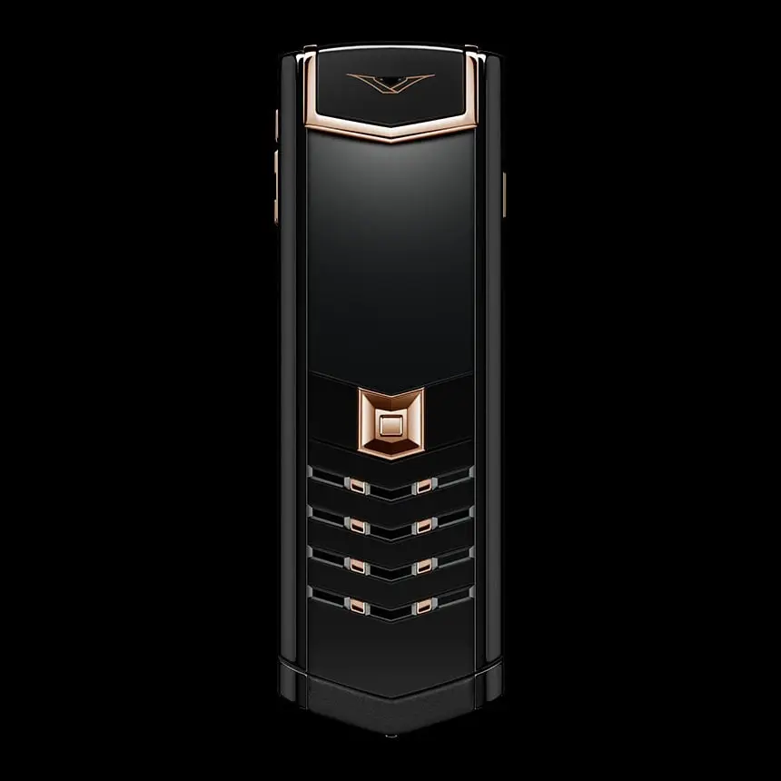 КУПИТЬ VERTU SIGNATURE S DESIGN RED GOLD BLACK DLC