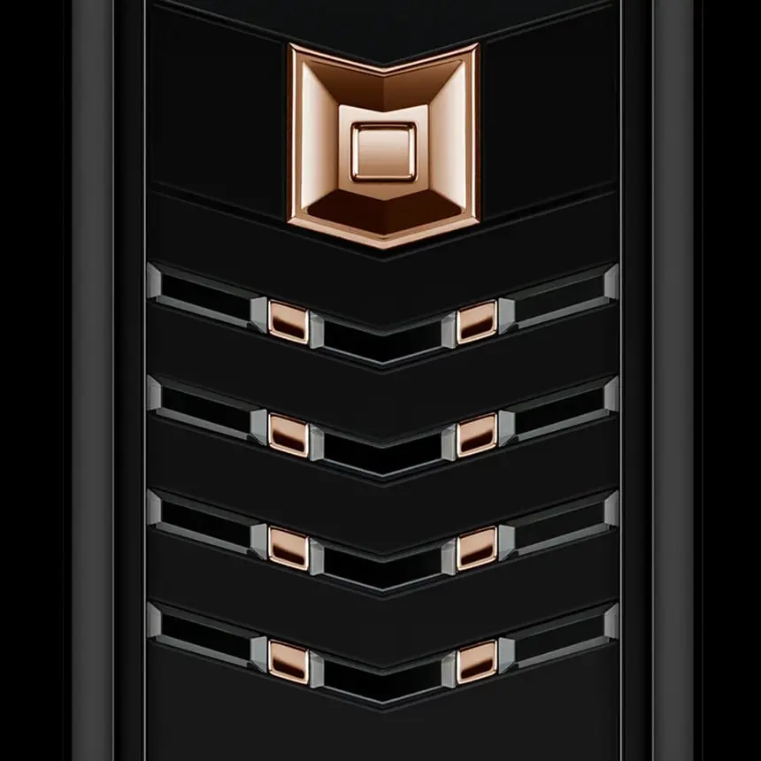 VERTU SIGNATURE S DESIGN RED GOLD BLACK DLC - ЦЕНА, ОПИСАНИЕ, ФОТО - 4