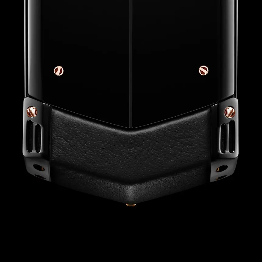 VERTU SIGNATURE S DESIGN RED GOLD BLACK DLC - ЦЕНА, ОПИСАНИЕ, ФОТО - 5