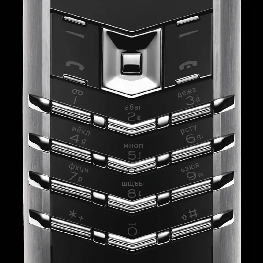 VERTU SIGNATURE S DESIGN STAINLESS STEEL - ЦЕНА, ОПИСАНИЕ, ФОТО - 4