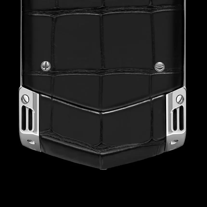 VERTU SIGNATURE S DESIGN STAINLESS STEEL DIAMONDS BLACK ALLIGATOR - ЦЕНА, ОПИСАНИЕ, ФОТО - 5