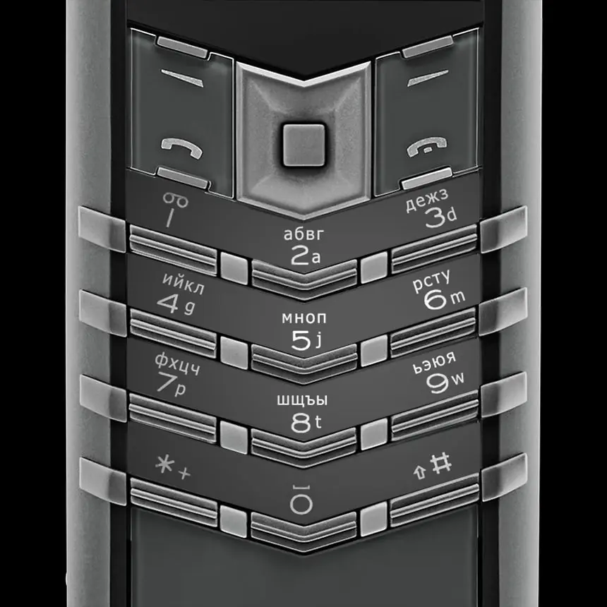 VERTU SIGNATURE S DESIGN ZIRCONIUM - ЦЕНА, ОПИСАНИЕ, ФОТО - 4